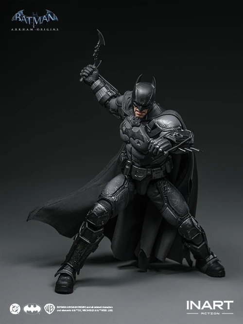 Batman (Battle Damaged) par Inart - figurine 1/12 Arkham Origins de 18 cm