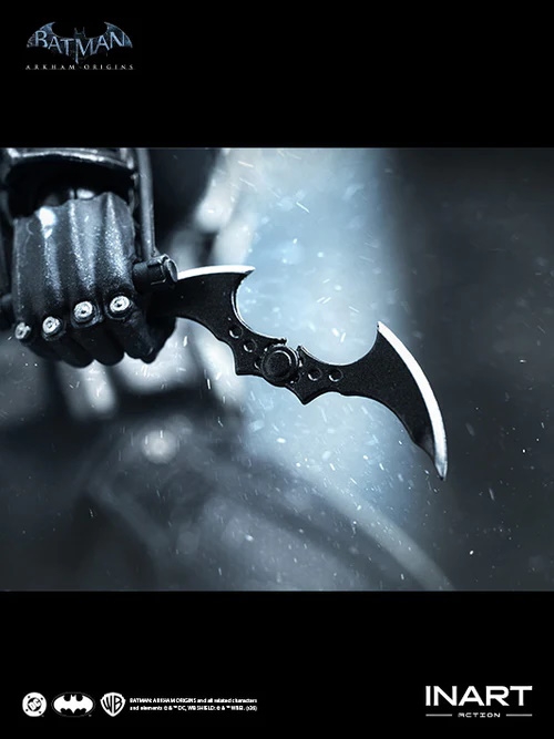 Batman (Battle Damaged) van Inart - Arkham Origins 1/12 schaal actiefiguur