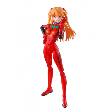 Asuka Shikanami Langley SH Figuarts Rerun par Bandai Tamashii Nations - figurine Neon Genesis Evangelion de 14 cm