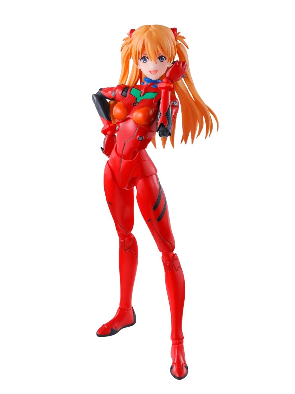 Asuka Shikanami Langley SH Figuarts Rerun by Bandai Tamashii Nations - Neon Genesis Evangelion 14 cm action figure
