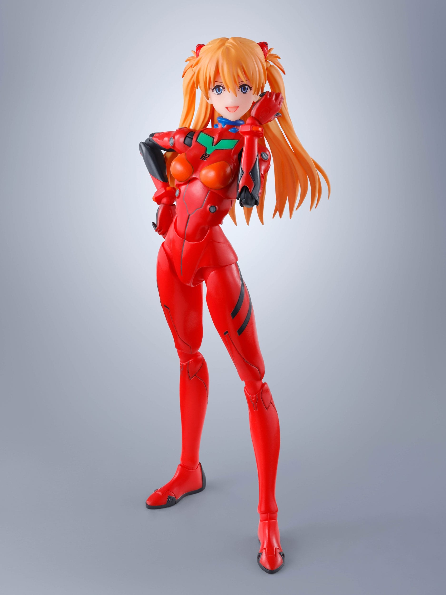 Asuka Shikanami Langley SH Figuarts Rerun by Bandai Tamashii Nations - Neon Genesis Evangelion 14 cm action figure