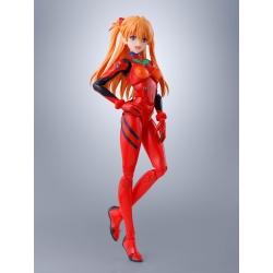 Asuka Shikanami Langley SH Figuarts van Bandai Tamashii Nations Rerun version - Neon Genesis Evangelion 14 cm actiefiguur