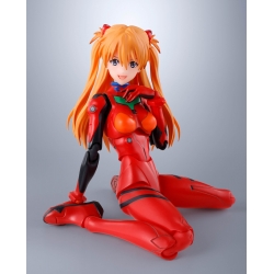Asuka Shikanami Langley SH Figuarts van Bandai Tamashii Nations Rerun version - Neon Genesis Evangelion 14 cm actiefiguur