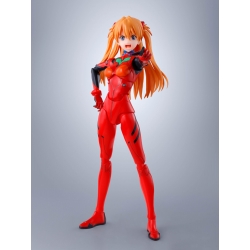 Asuka Shikanami Langley SH Figuarts van Bandai Tamashii Nations Rerun version - Neon Genesis Evangelion 14 cm actiefiguur