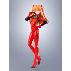 Asuka Shikanami Langley SH Figuarts van Bandai Tamashii Nations Rerun version - Neon Genesis Evangelion 14 cm actiefiguur