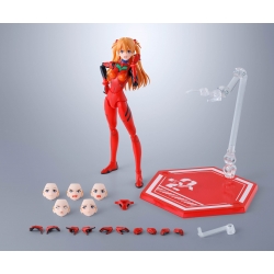 Asuka Shikanami Langley SH Figuarts Rerun par Bandai Tamashii Nations - figurine Neon Genesis Evangelion de 14 cm