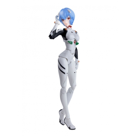 Rei Ayanami SH Figuarts Rerun by Bandai Tamashii Nations - Neon Genesis Evangelion 14 cm action figure