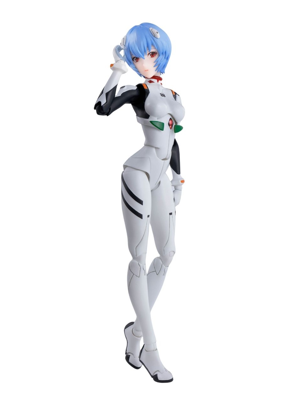 Rei Ayanami SH Figuarts Rerun by Bandai Tamashii Nations - Neon Genesis Evangelion 14 cm action figure