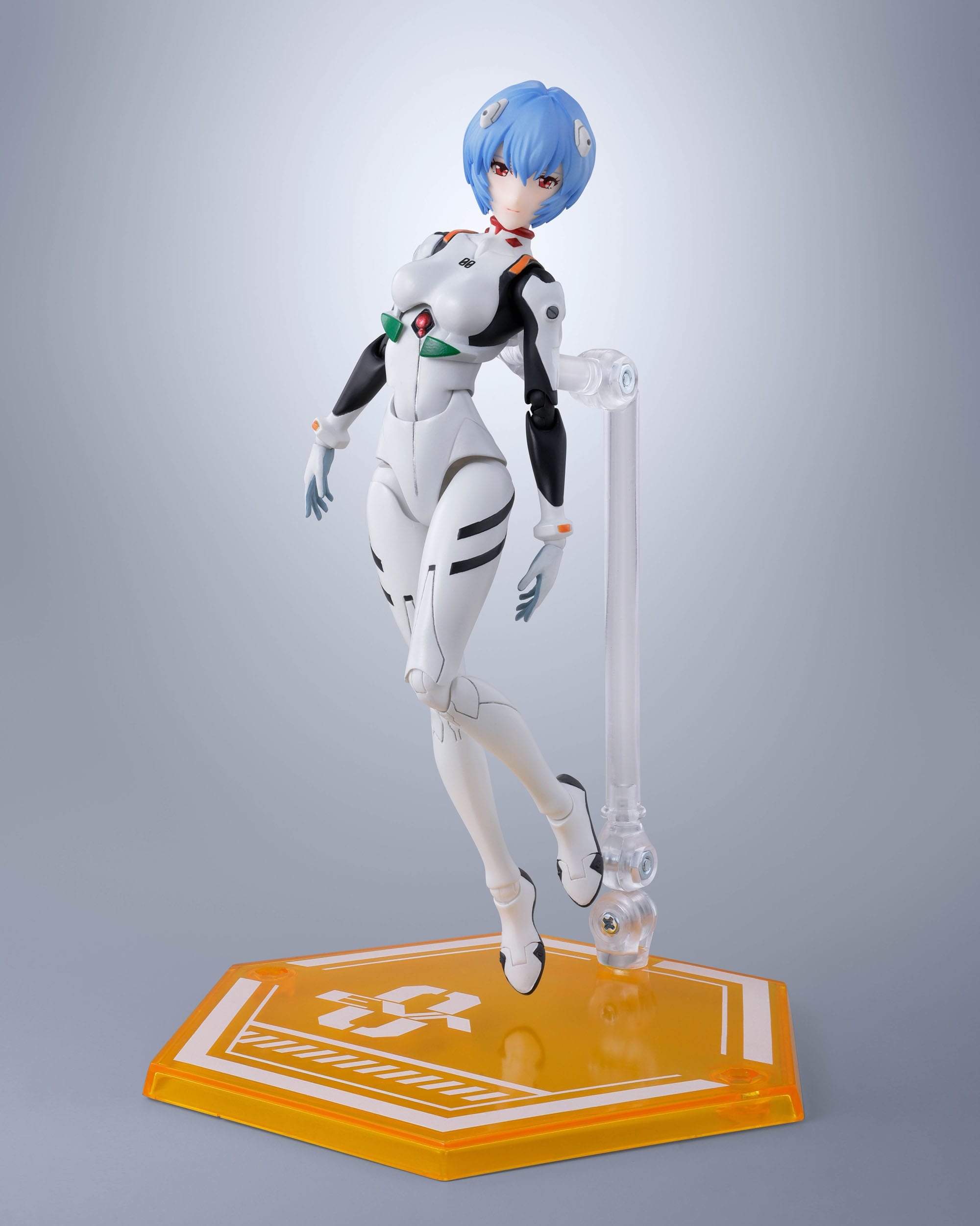 Rei Ayanami SH Figuarts von Bandai Tamashii Nations Rerun version - Neon Genesis Evangelion 14 cm Actionfigur