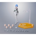 Rei Ayanami SH Figuarts Rerun par Bandai Tamashii Nations - figurine Neon Genesis Evangelion de 14 cm