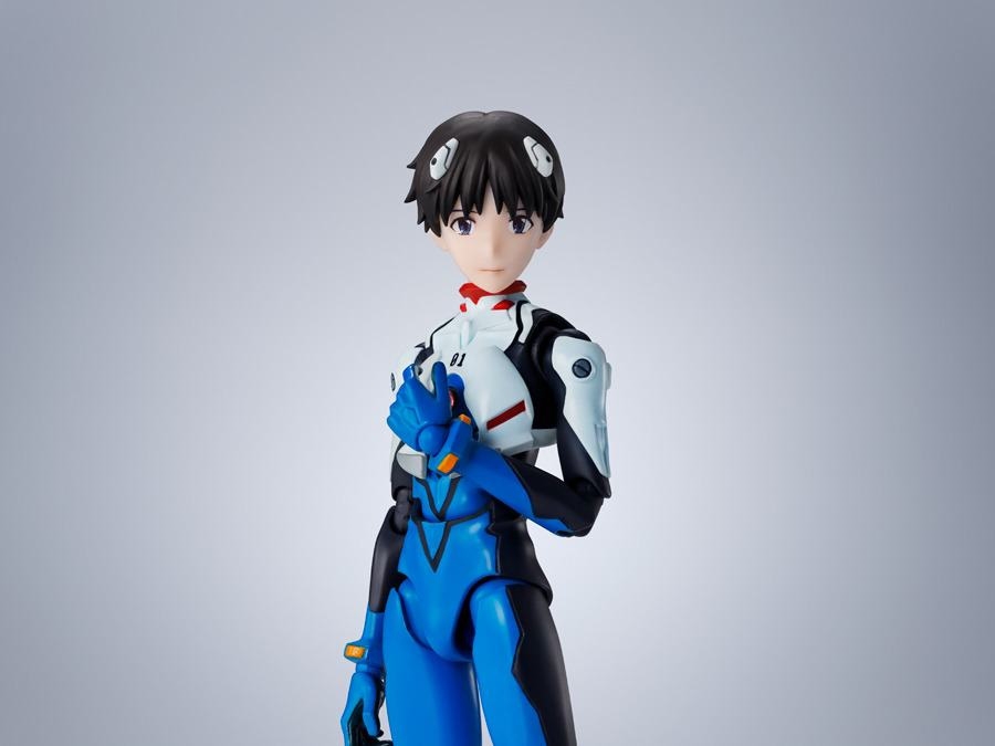 Shinji Ikari SH Figuarts by Bandai Tamashii Nations - Neon Genesis Evangelion 15 cm action figure