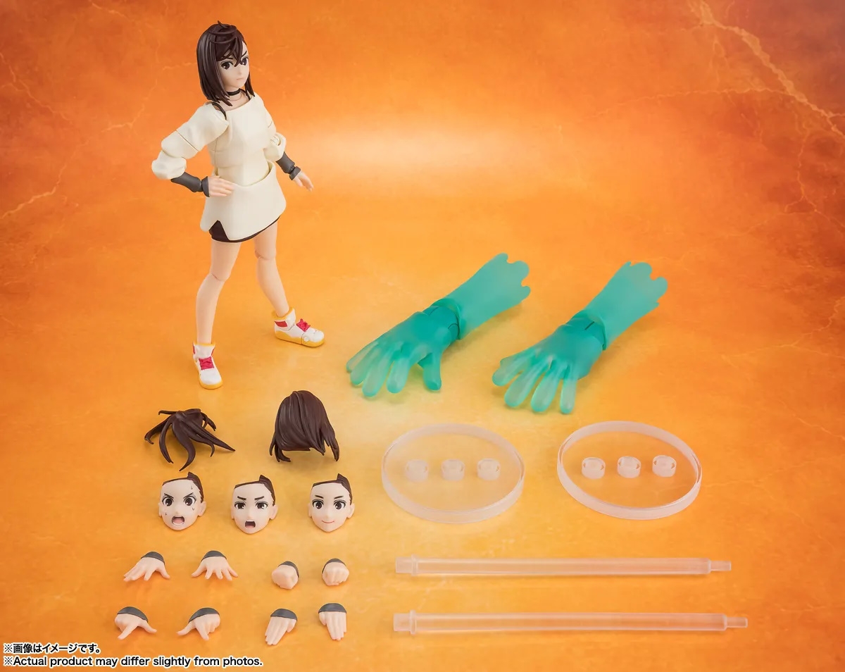 Momo (version 2) SH Figuarts von Bandai Tamashii Nations - Dandadan 14 cm Actionfigur