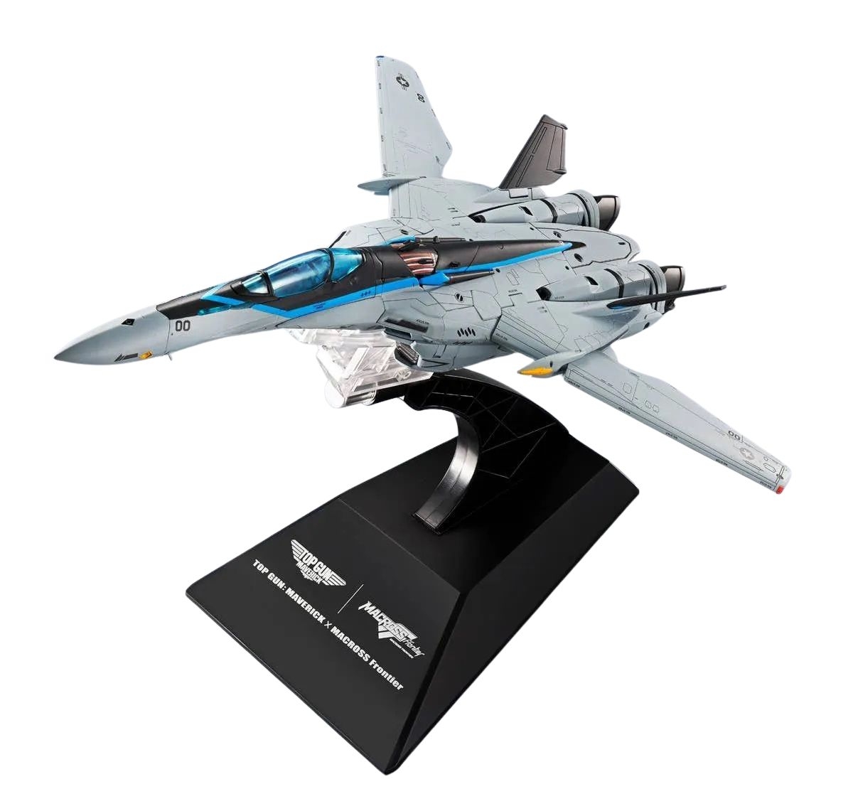 VF-25 Messiah Valkyrie DX Chogokin van Bandai Tamashii Nations Top Gun Maverick version - Macross 25 cm actiefiguur