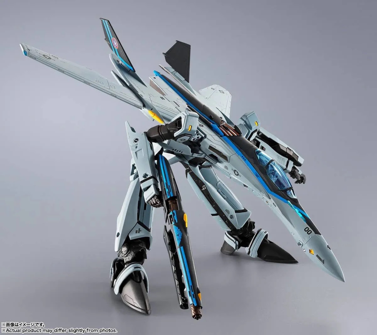 VF-25 Messiah Valkyrie DX Chogokin Top Gun Maverick by Bandai Tamashii Nations - Macross 25 cm action figure