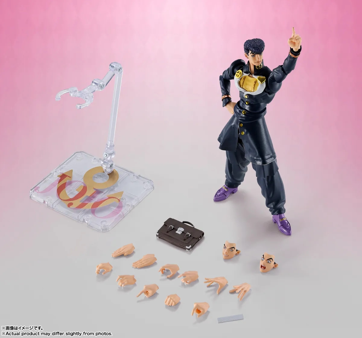 Josuke Higashikata SH Figuarts par Bandai Tamashii Nations - figurine JoJo's Bizarre Adventure: Diamond Is Unbreakable de 16 cm