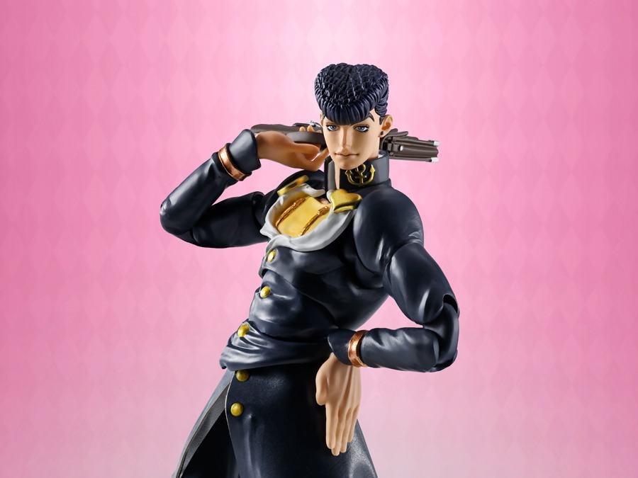 Josuke Higashikata SH Figuarts par Bandai Tamashii Nations - figurine JoJo's Bizarre Adventure: Diamond Is Unbreakable de 16 cm