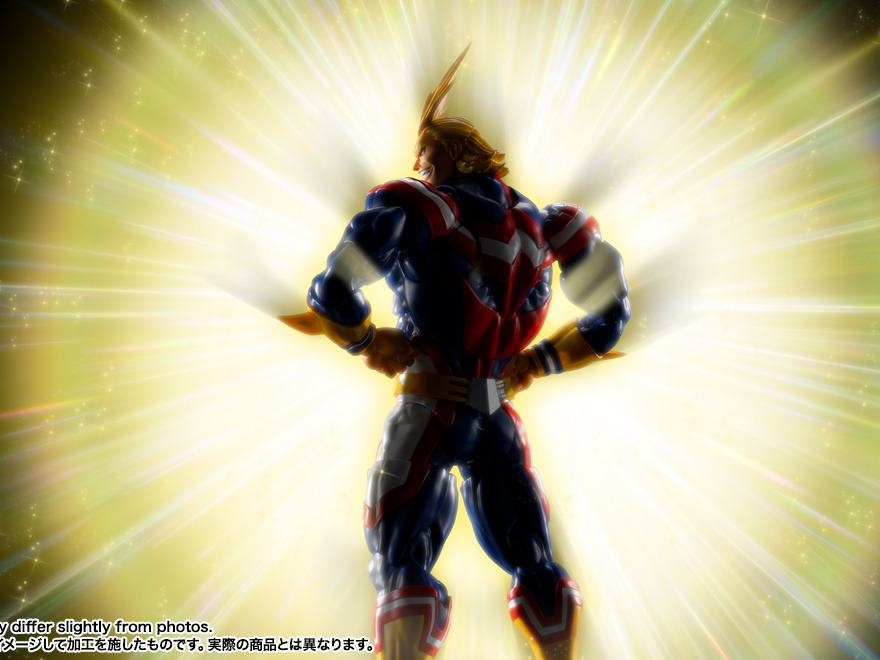 All Might SH Figuarts par Bandai Tamashii Nations - figurine My Hero Academia de 19 cm
