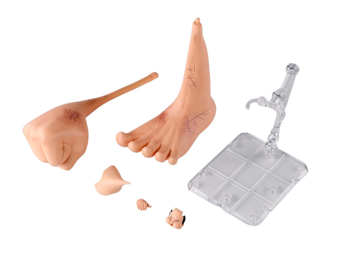 Monkey D Luffy Gear 3 options parts set (Marineford) SH Figuarts by Bandai Tamashii Nations - One Piece accessory