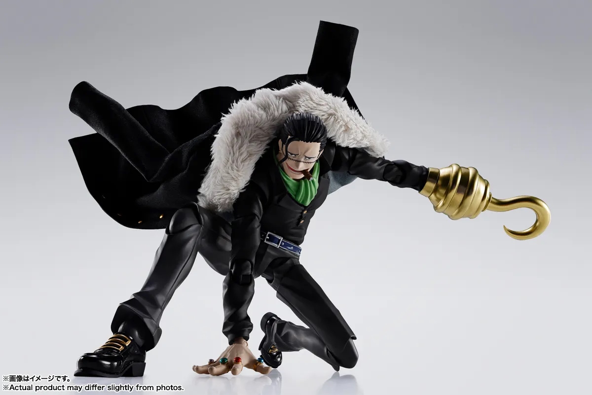 Sir Crocodile (Marineford) SH Figuarts par Bandai Tamashii Nations - figurine One Piece de 18 cm