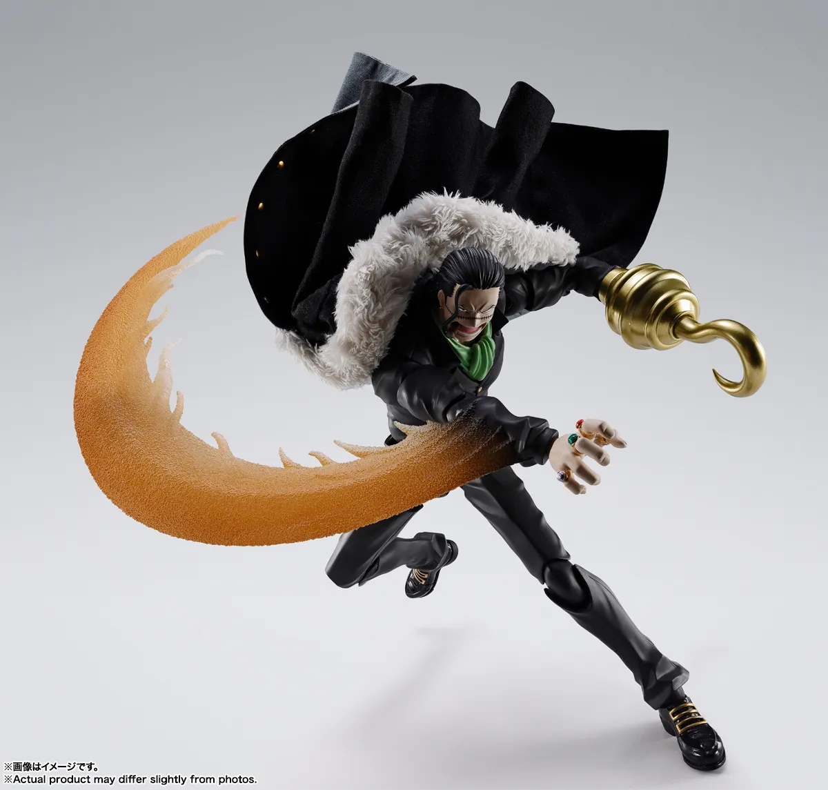 Sir Crocodile (Marineford) SH Figuarts par Bandai Tamashii Nations - figurine One Piece de 18 cm