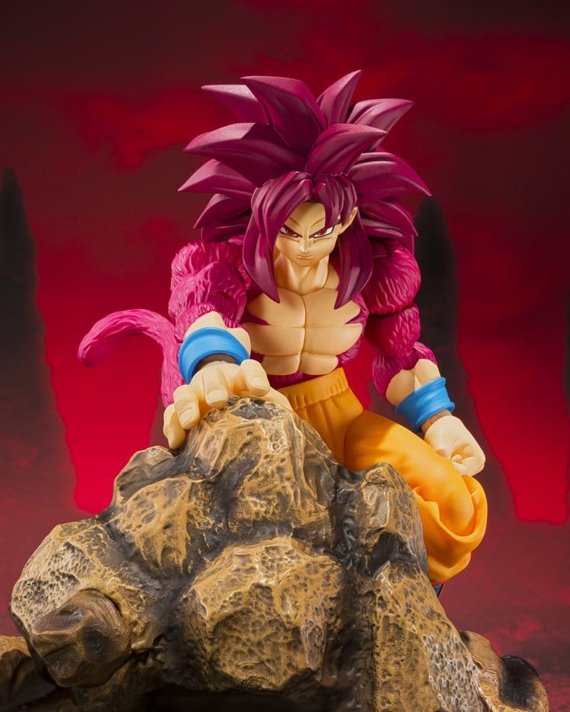 Son Goku Super Saiyan 4 SH Figuarts van Bandai Tamashii Nations - Dragon Ball Daima 15 cm actiefiguur