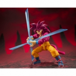 Son Goku Super Saiyan 4 SH Figuarts von Bandai Tamashii Nations - Dragon Ball Daima 15 cm Actionfigur