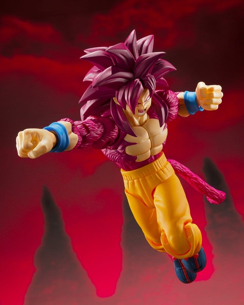 Son Goku Super Saiyan 4 SH Figuarts by Bandai Tamashii Nations - Dragon Ball Daima 15 cm action figure