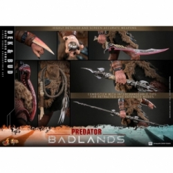 Dek and Bud (Bone Bison Armor) von Hot Toys - Predator: Badlands 1/6 Maßstab Actionfiguren