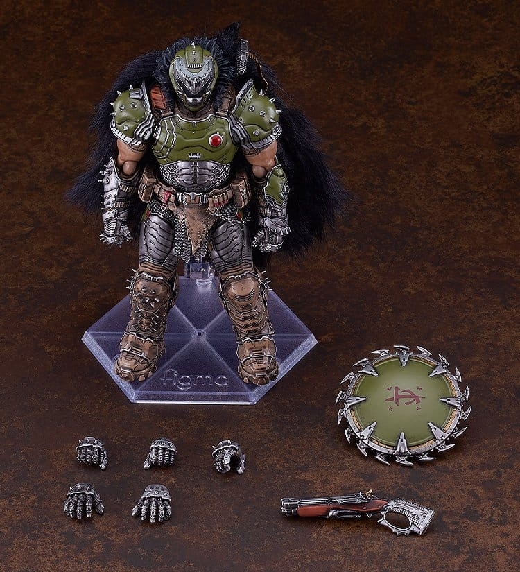 Doom Slayer Figma par Good Smile Company - figurine Doom: The Dark Ages de 17 cm