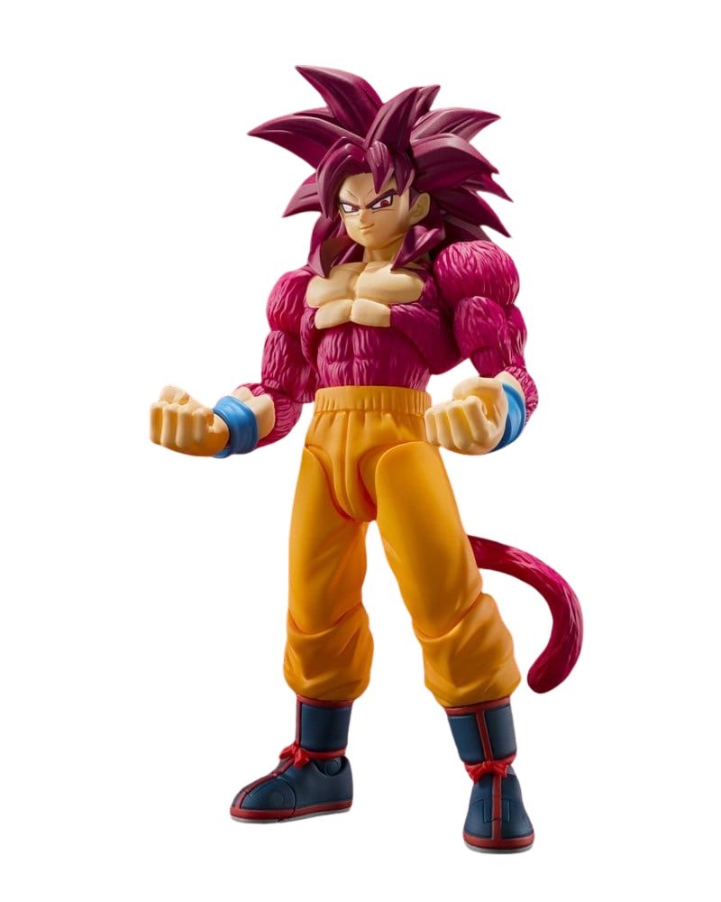 Son Goku Super Saiyan 4 SH Figuarts par Bandai Tamashii Nations - figurine Dragon Ball Daima de 15 cm