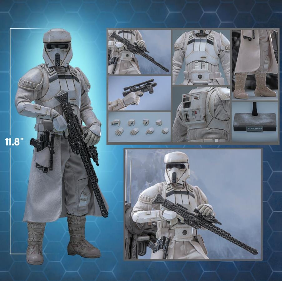 Imperial Remnant AT-RT driver par Hot Toys - MMS853 - figurine 1/6 Star Wars: The Mandalorian And Grogu de 30 cm