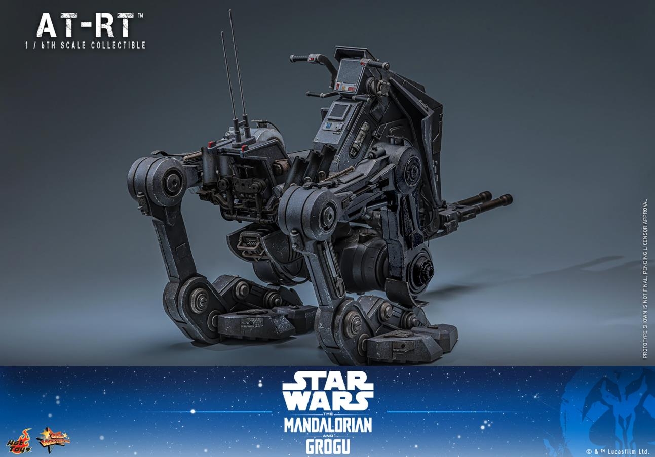 AT-RT van Hot Toys - MMS874 - Star Wars: The Mandalorian And Grogu 1/6 schaal voertuig