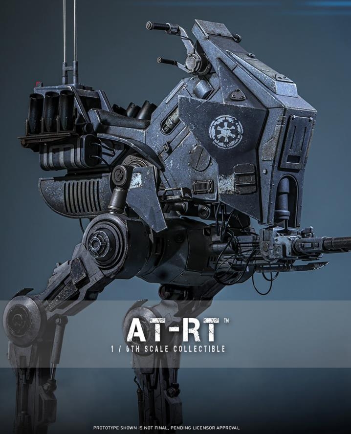AT-RT par Hot Toys - MMS874 - véhicule 1/6 Star Wars: The Mandalorian And Grogu de 30 cm