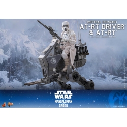 Imperial Remnant AT-RT driver and AT-RT par Hot Toys - MMS875 - figurine 1/6 Star Wars: The Mandalorian And Grogu