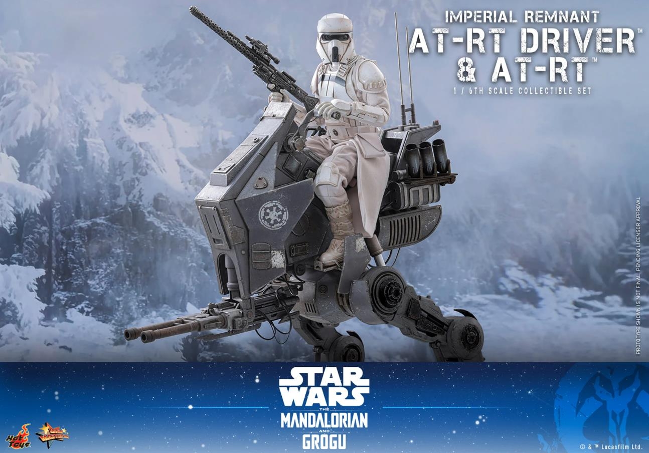 Imperial Remnant AT-RT driver and AT-RT van Hot Toys - MMS875 - The Mandalorian And Grogu 1/6 schaal actiefiguur
