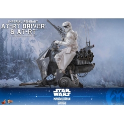 Imperial Remnant AT-RT driver and AT-RT by Hot Toys - MMS875 - The Mandalorian And Grogu 1/6 scale action figure
