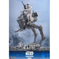 Imperial Remnant AT-RT driver and AT-RT par Hot Toys - MMS875 - figurine 1/6 Star Wars: The Mandalorian And Grogu