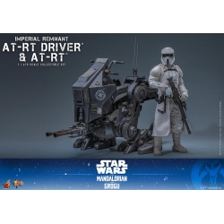 Imperial Remnant AT-RT driver and AT-RT by Hot Toys - MMS875 - The Mandalorian And Grogu 1/6 scale action figure