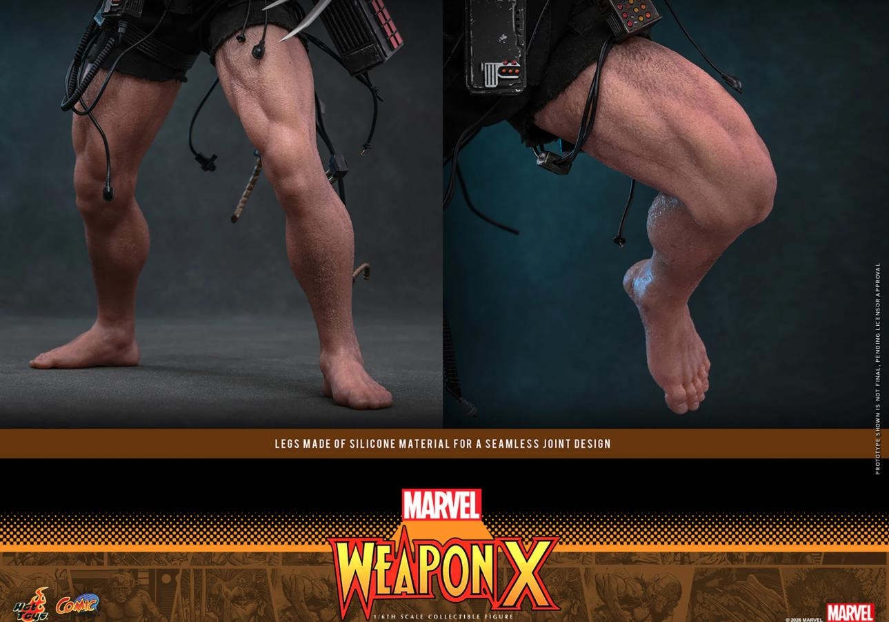 Weapon X van Hot Toys - CMS034 - Marvel Comics 1/6 schaal actiefiguur