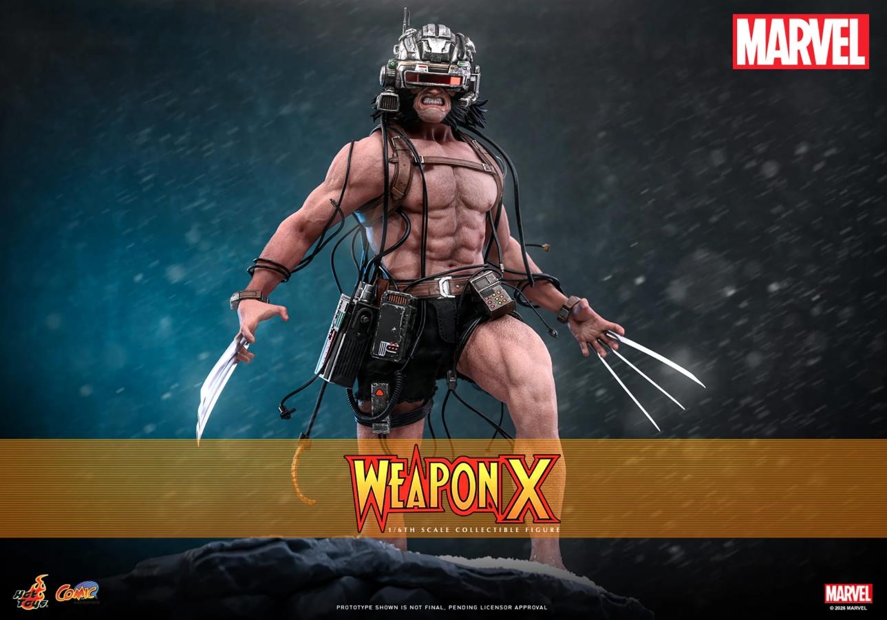 Weapon X par Hot Toys - CMS034 - figurine 1/6 Marvel Comics de 31 cm