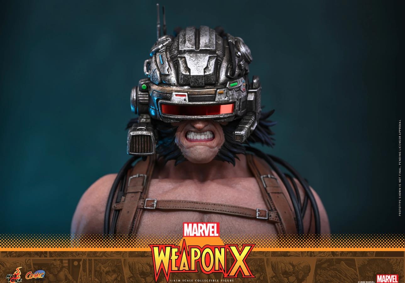 Weapon X van Hot Toys - CMS034 - Marvel Comics 1/6 schaal actiefiguur