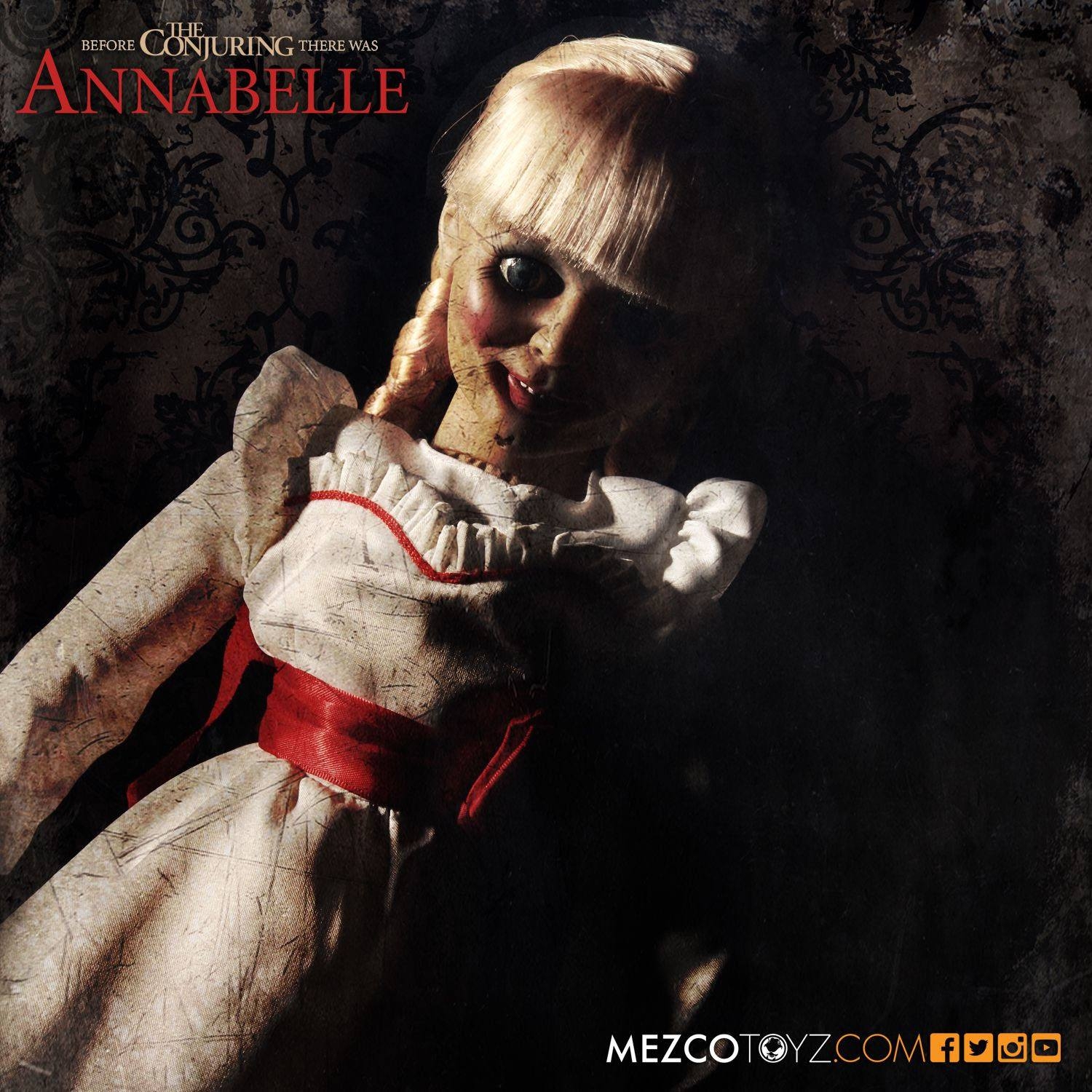 Annabelle Prop Replica von Mezco Reprint version - The Conjuring 1/1 Maßstab Actionfigur