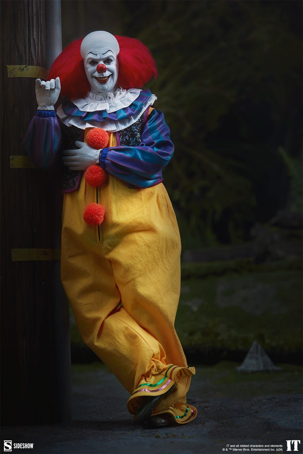 Pennywise Sixth Scale von Sideshow Collectibles - It (1990) 1/6 Maßstab Actionfigur