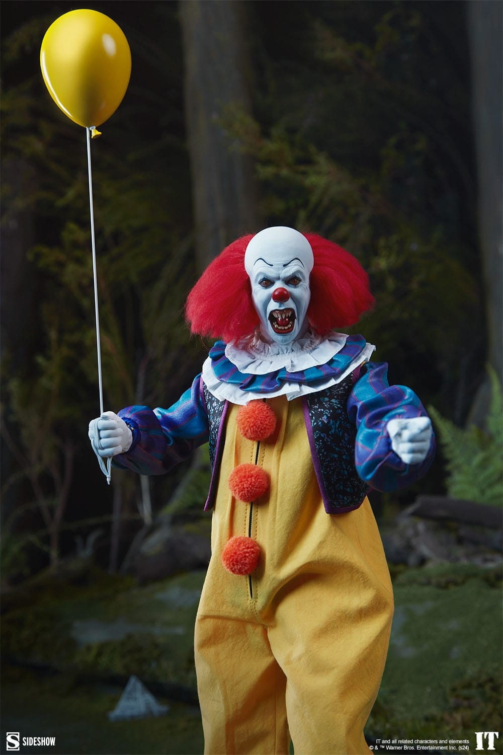 Pennywise Sixth Scale van Sideshow Collectibles - It (1990) 1/6 schaal actiefiguur