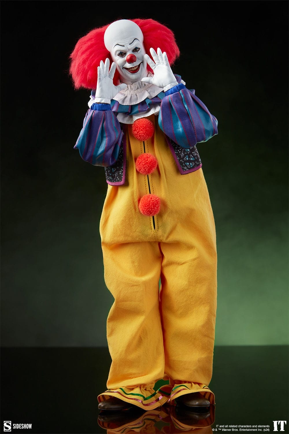 Pennywise Sixth Scale van Sideshow Collectibles - It (1990) 1/6 schaal actiefiguur