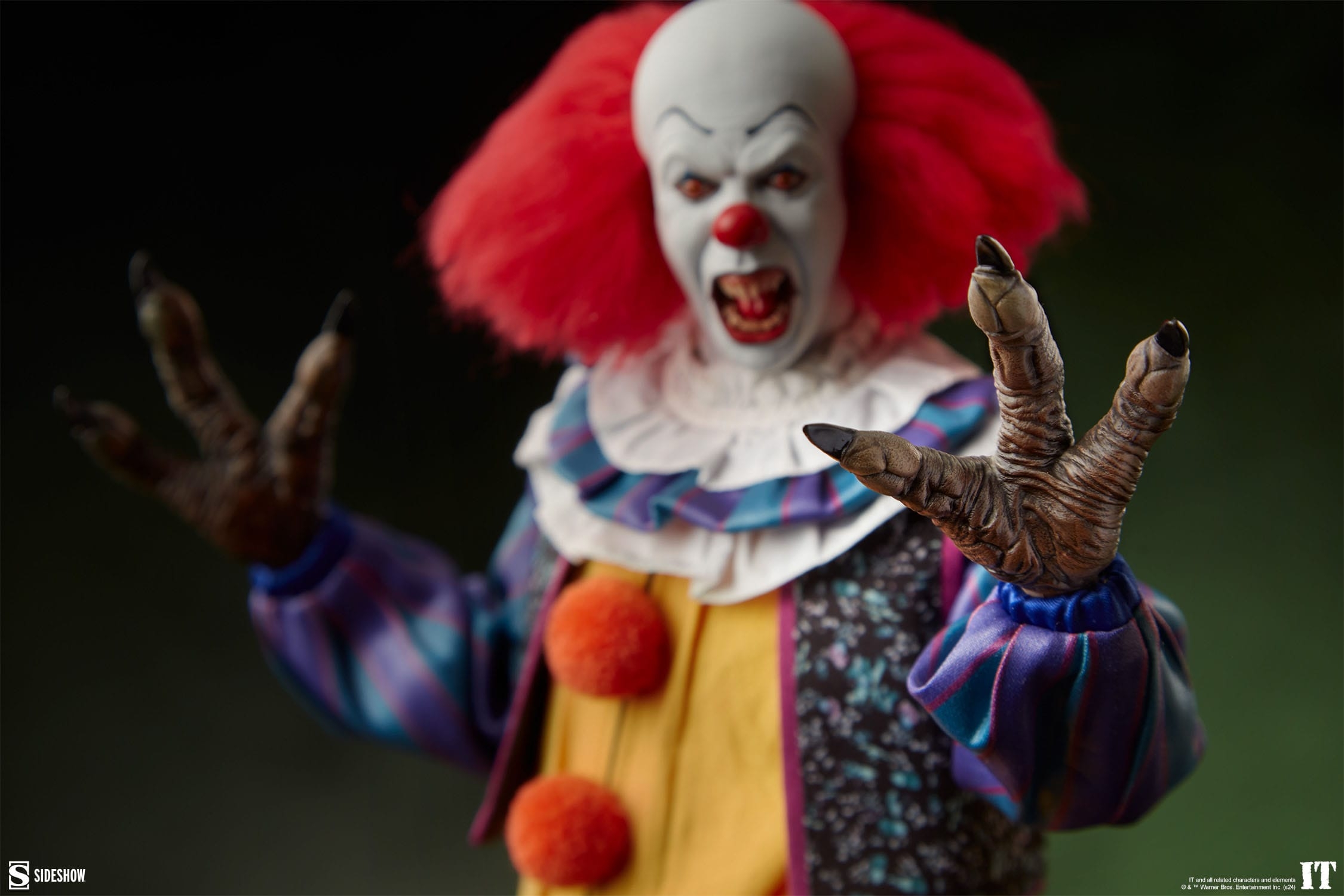 Pennywise Sixth Scale van Sideshow Collectibles - It (1990) 1/6 schaal actiefiguur