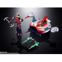 Grendizer and Spazer (Deluxe) Popy Chogokin van Bandai Tamashii Nations - Grendizer 14 cm actiefiguur