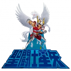 Pegasus Seiya (First Bronze Cloth) Figuarts Zero Touche Metallique van Bandai Tamashii Nations - Saint Seiya 25 cm figuur