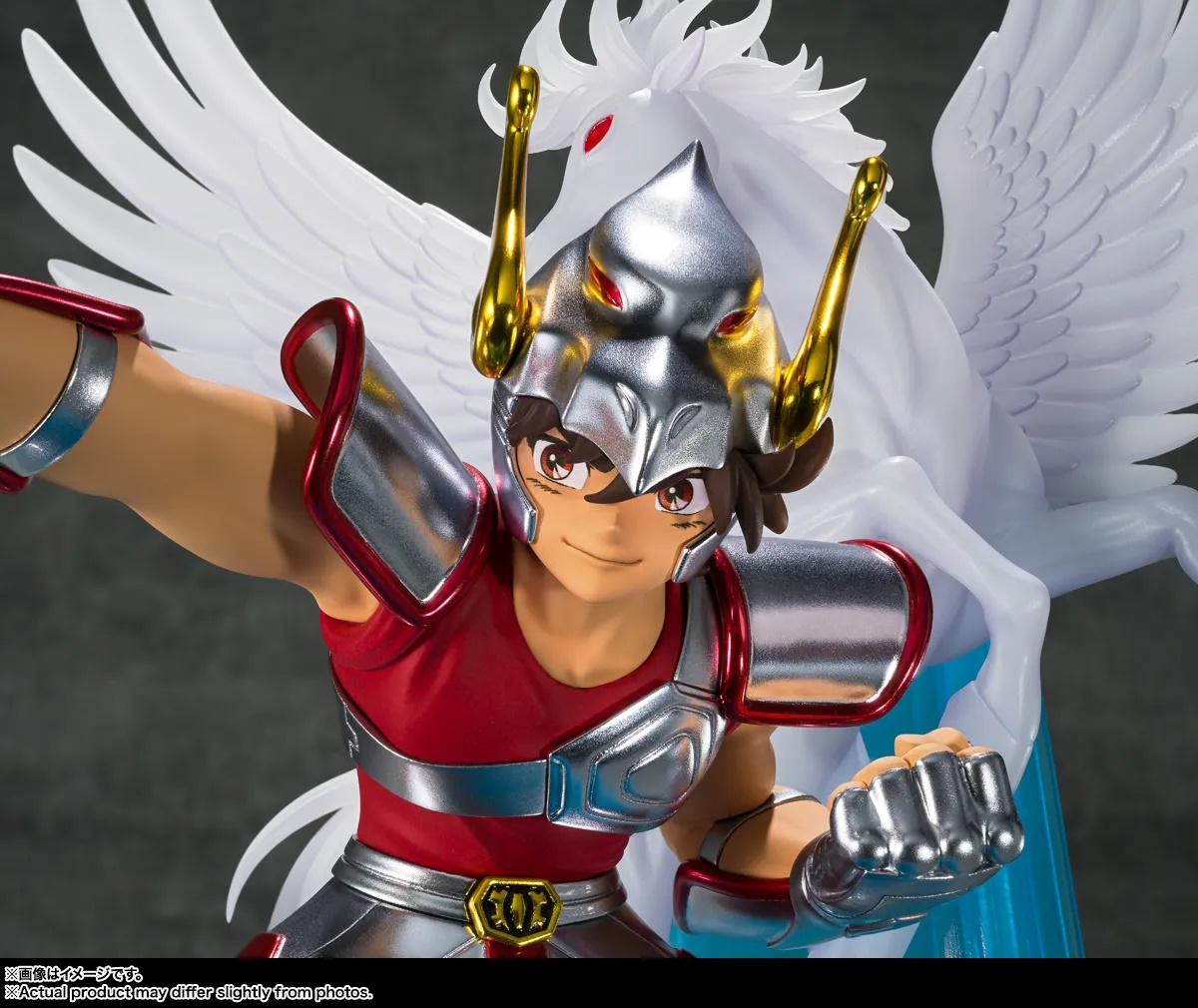 Pegasus Seiya (First Bronze Cloth) Figuarts Zero Touche Metallique by Bandai Tamashii Nations - Saint Seiya 25 cm figure