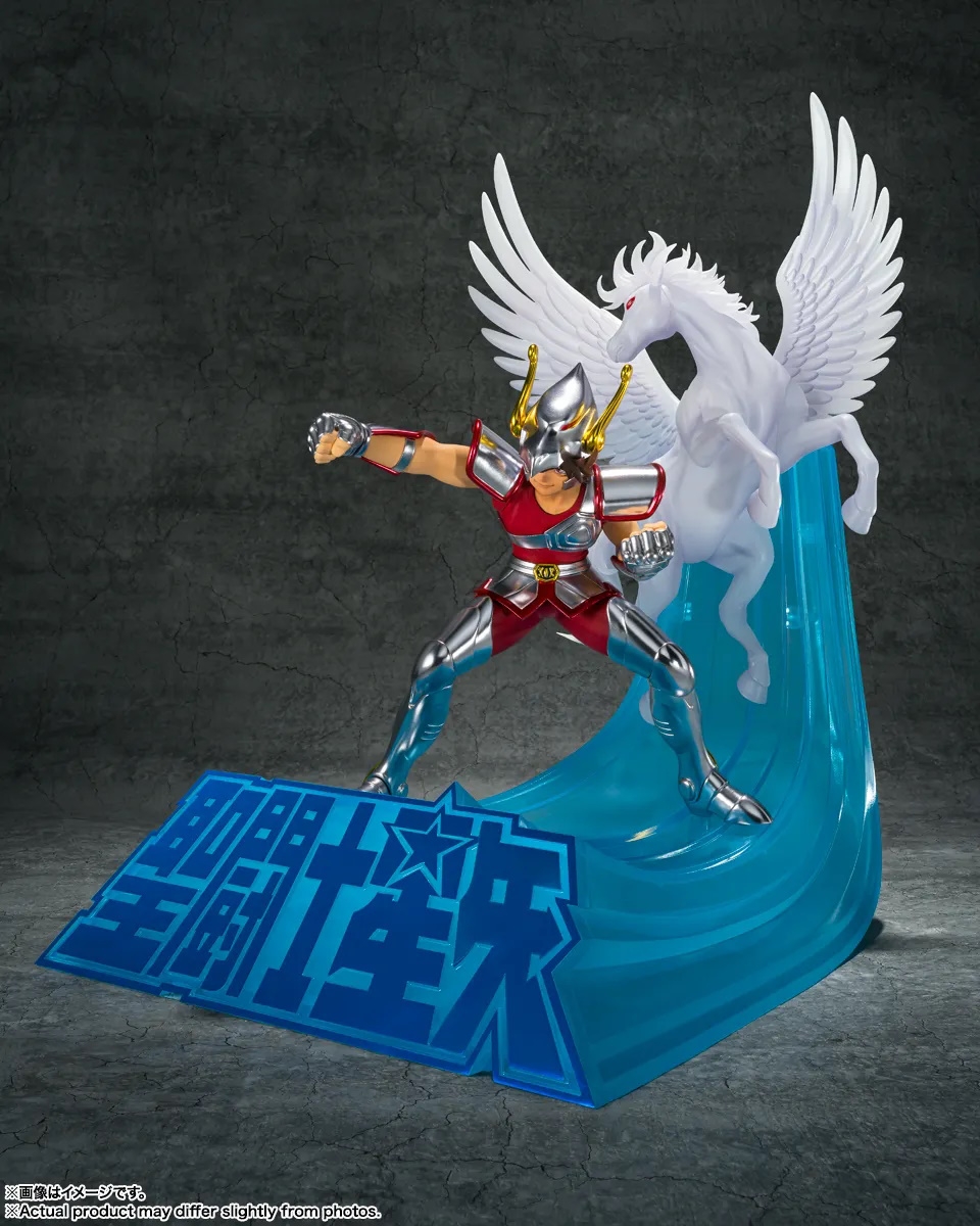Pegasus Seiya (Primo Bronze Cloth) Figuarts Zero Touche Metallique di Bandai Tamashii Nations - Saint Seiya figura di 25 cm